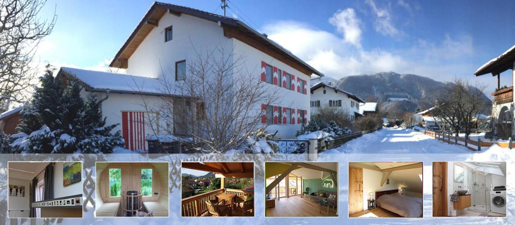 Ferienwohnung Villa Sorglos Suite | Chiemgau Karte Grassau  Eksteriør billede